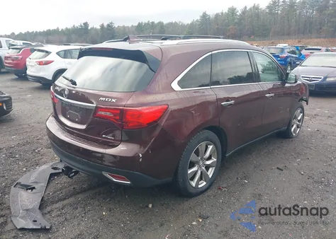 2015 Acura Mdx Advance Pkg W/Entertainment Pkg from USA, damaged, VIN 5FRYD4H89FB032902